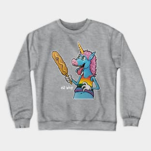 Unicorn Corndog Crewneck Sweatshirt